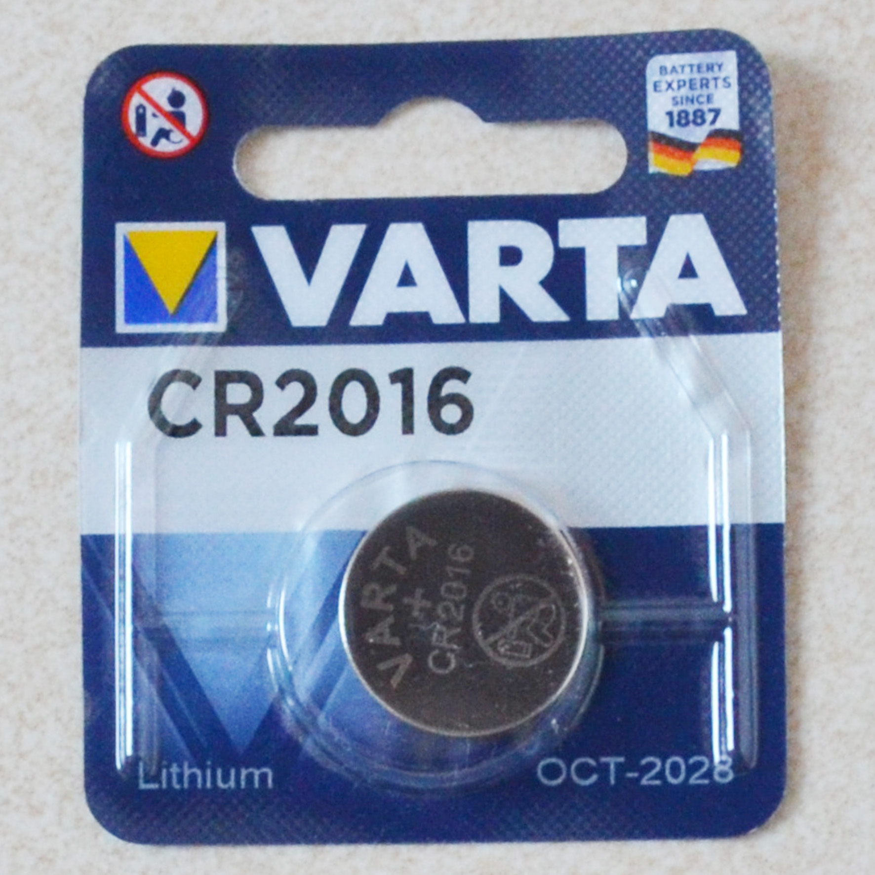Varta CR 2016 – ATC Autoteile